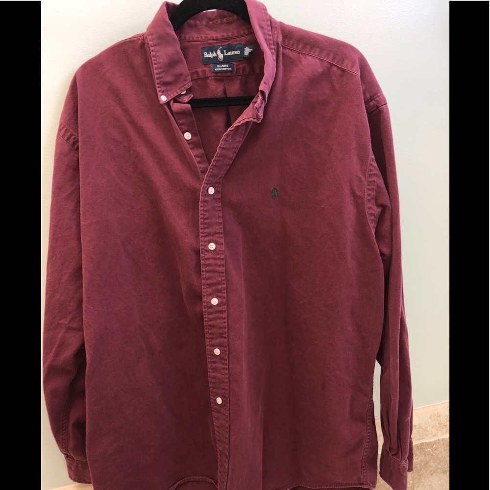 Long sleeve polo shirt